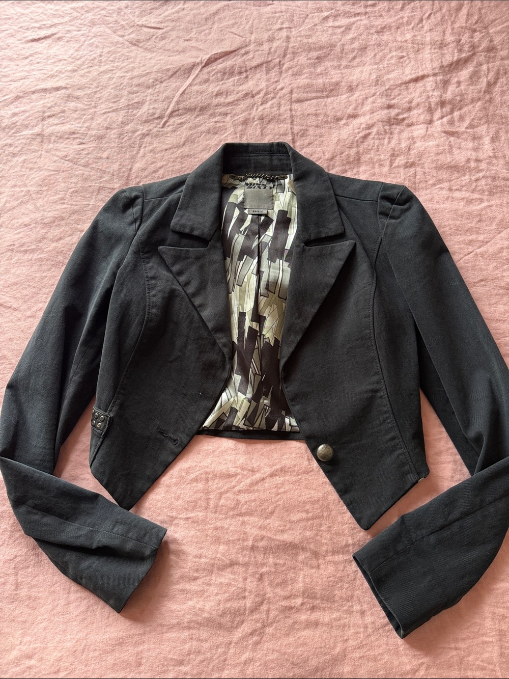 Vintage Miss Sixty Cropped Blazer